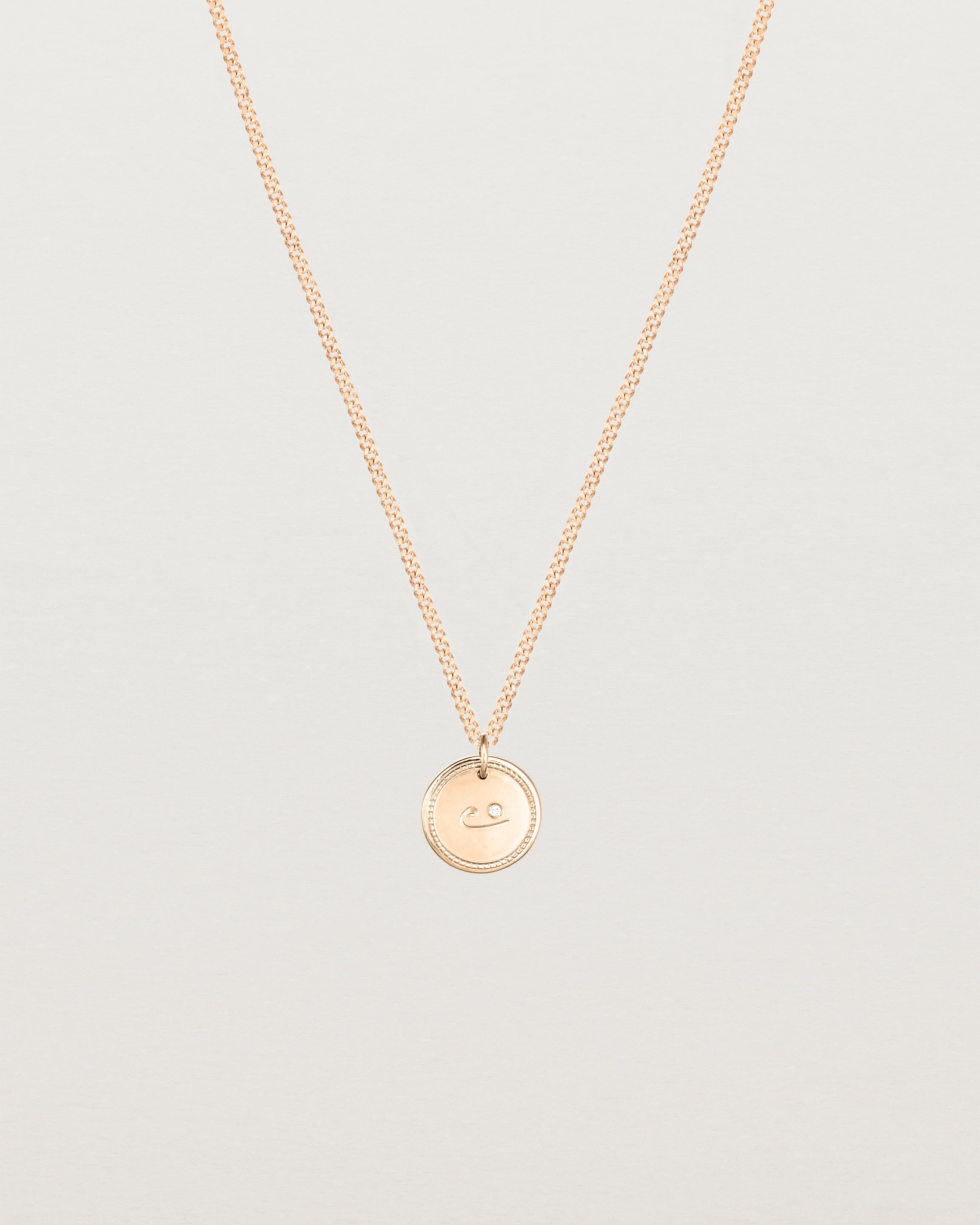 Precious Initial Necklace | Birthstone