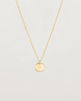 Precious Initial Necklace | Birthstone
