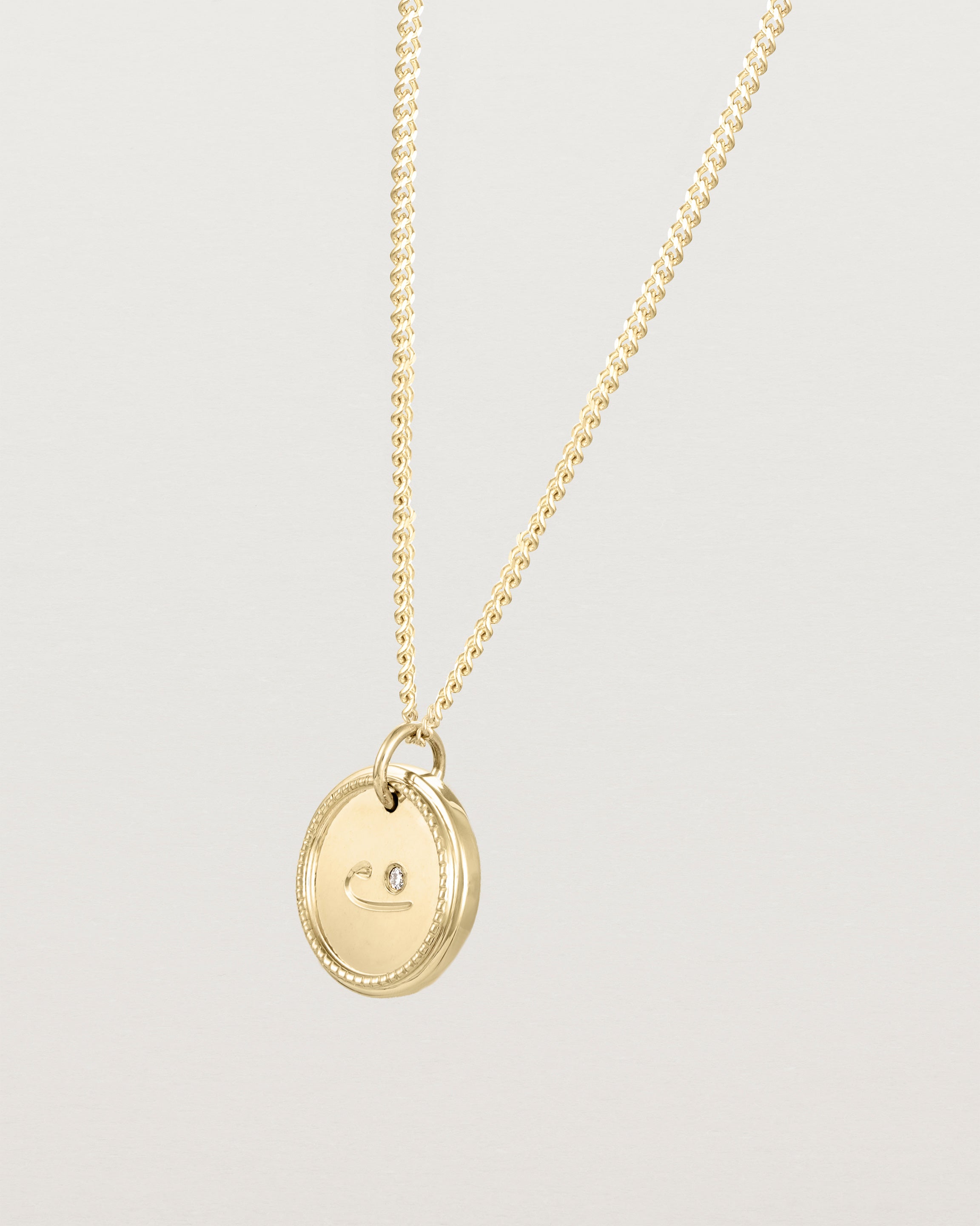 Precious Initial Necklace | Birthstone