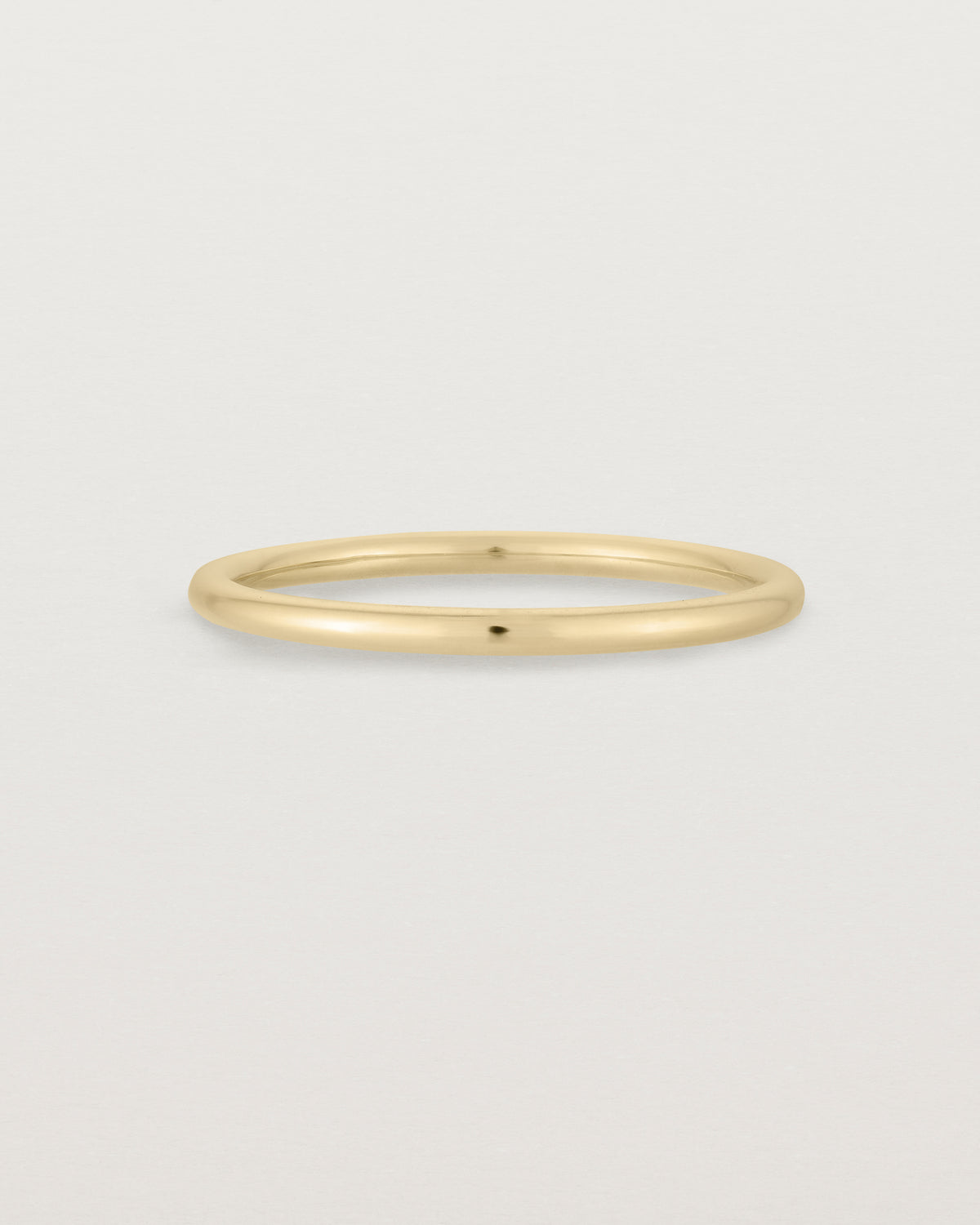 Round Wedding Ring | Yellow Gold | Natalie Marie Jewellery