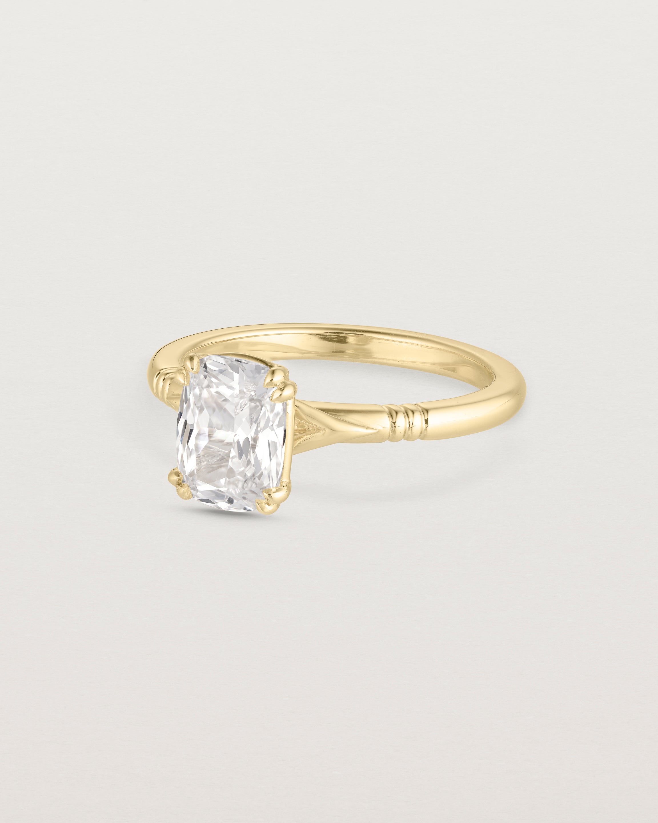 Vintage Elongated Cushion Solitaire | Laboratory Grown Diamond
