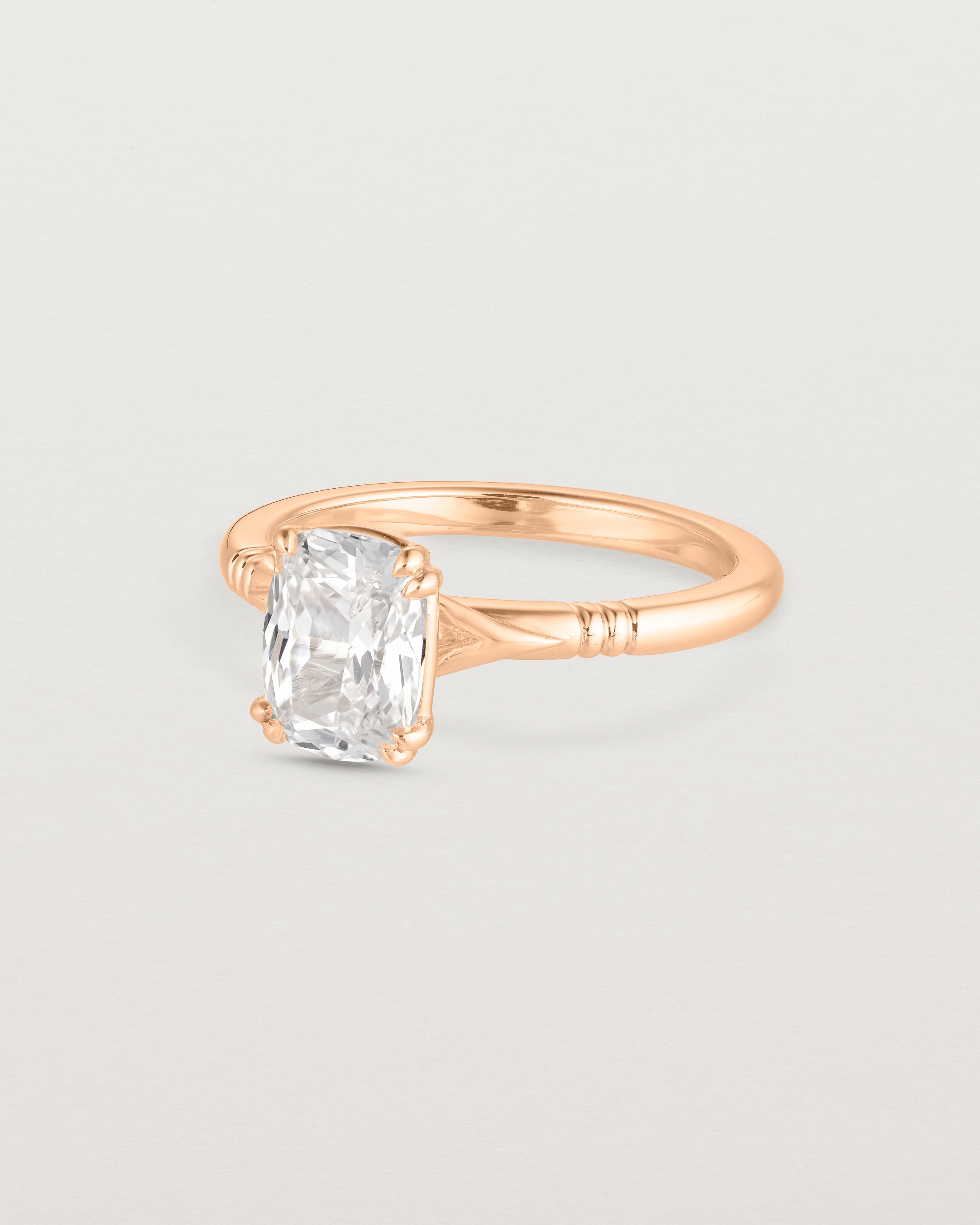 Vintage Elongated Cushion Solitaire | Laboratory Grown Diamond