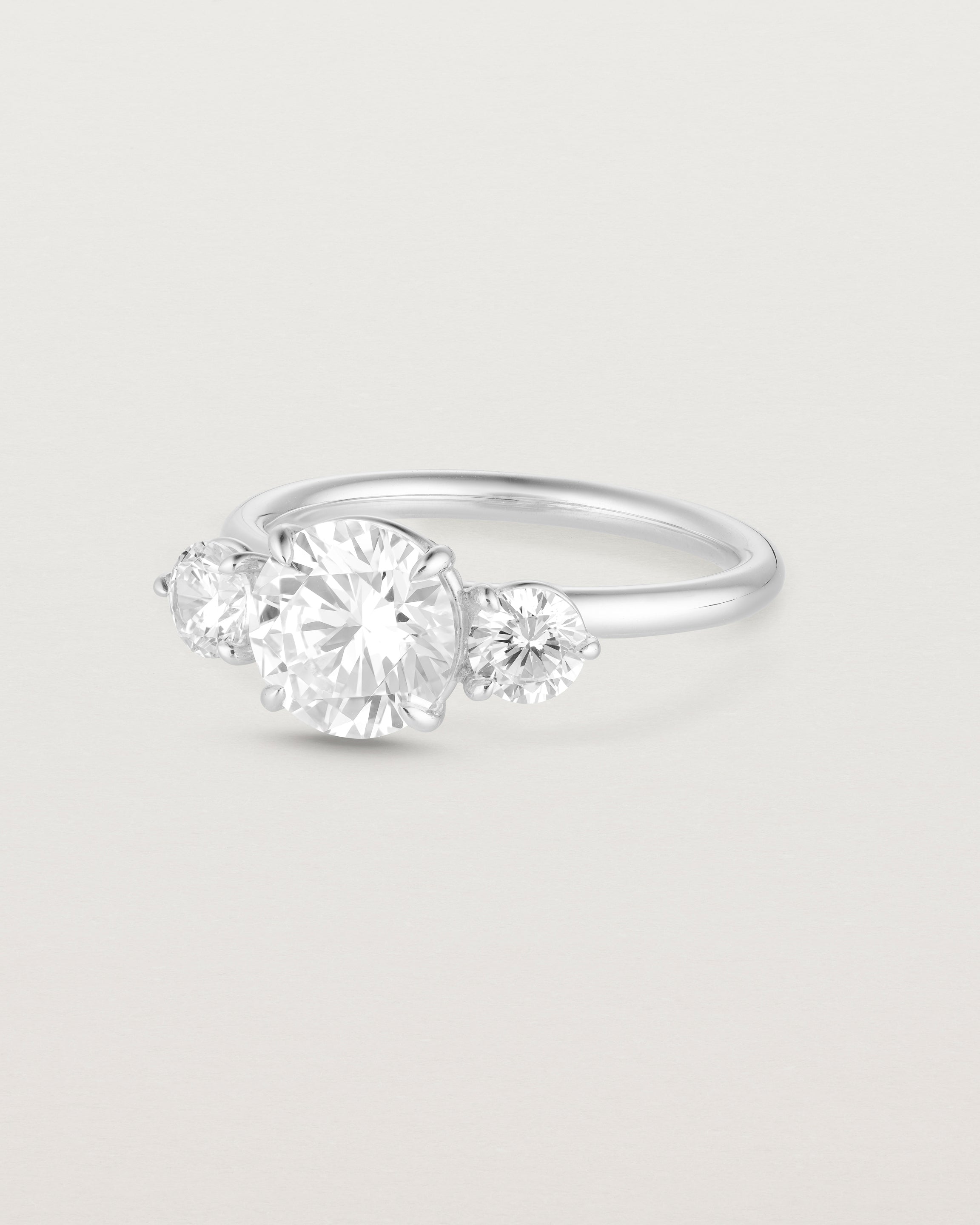 Tulip Round Trio | Laboratory Grown Diamond
