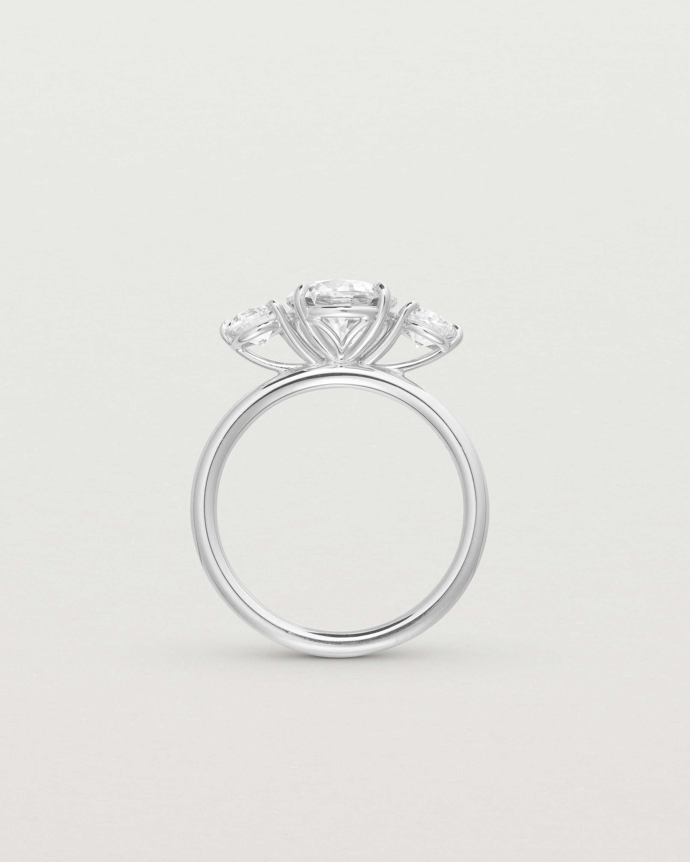 Tulip Round Trio | Laboratory Grown Diamond