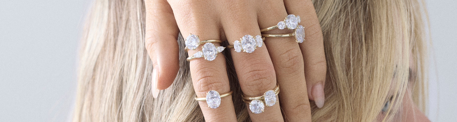 Tulip Round Trio | Laboratory Grown Diamond