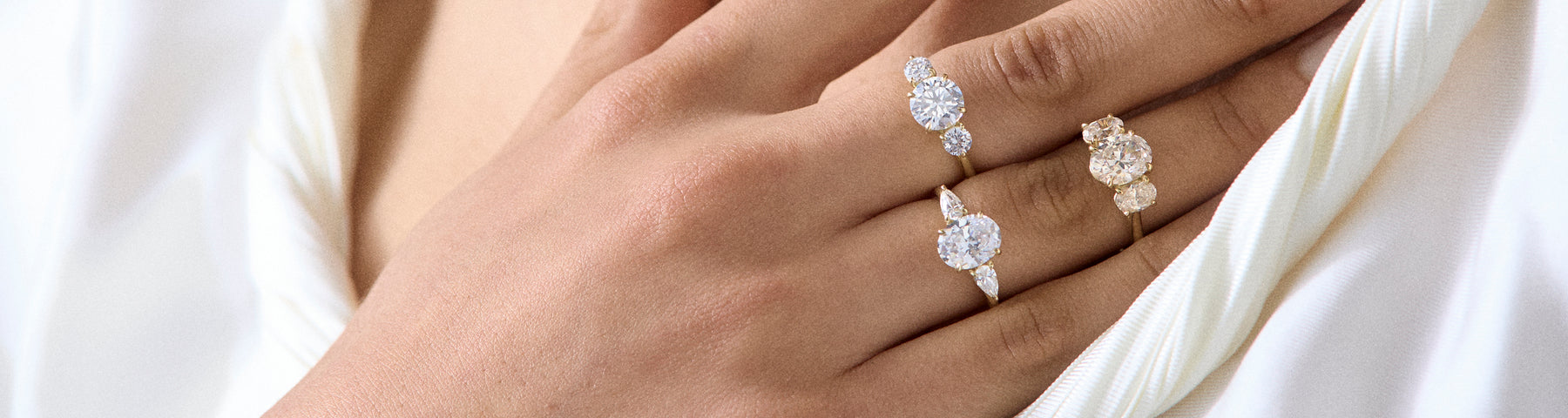 Tulip Round Trio | Diamond