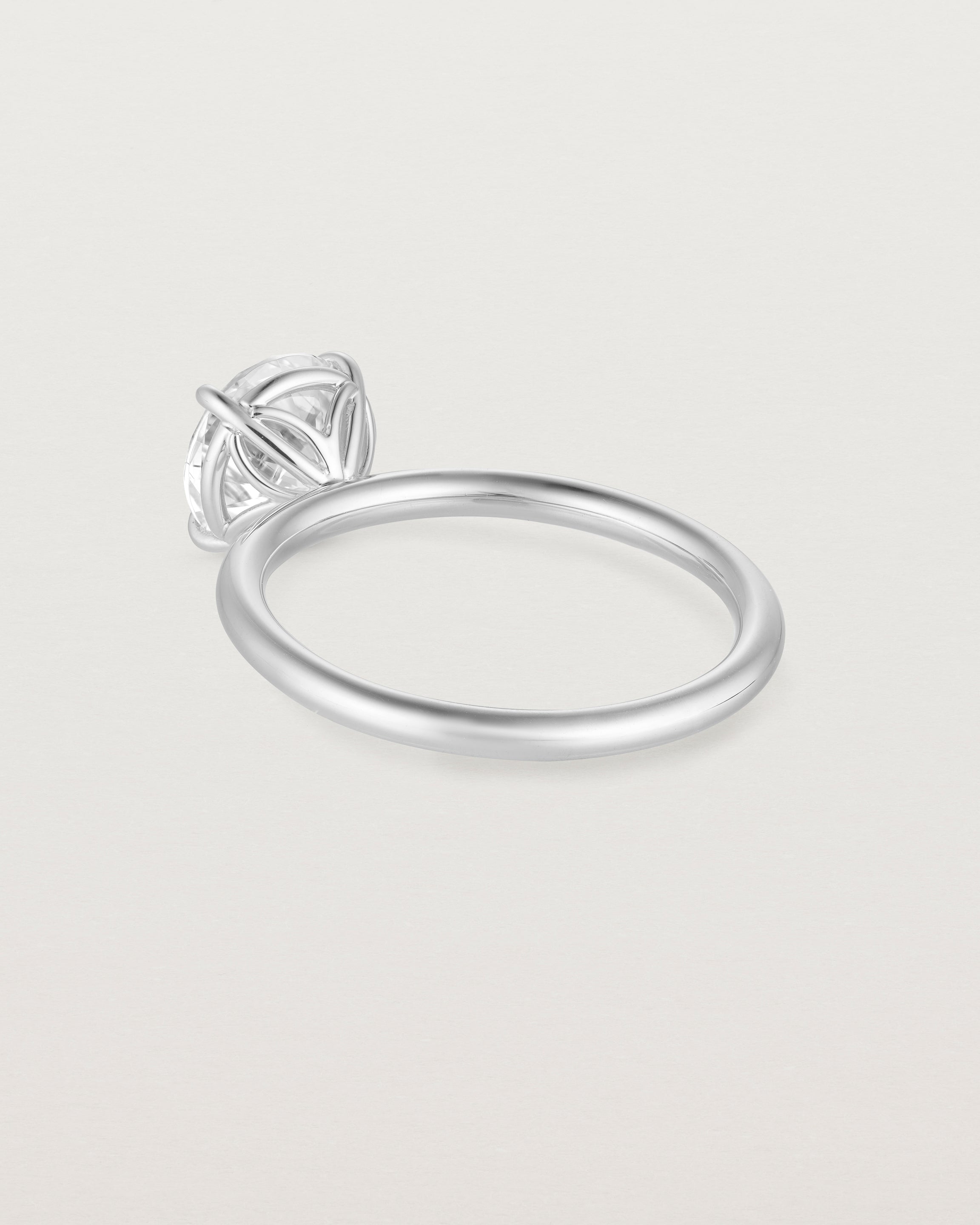 Tulip Round Solitaire | Laboratory Grown Diamond