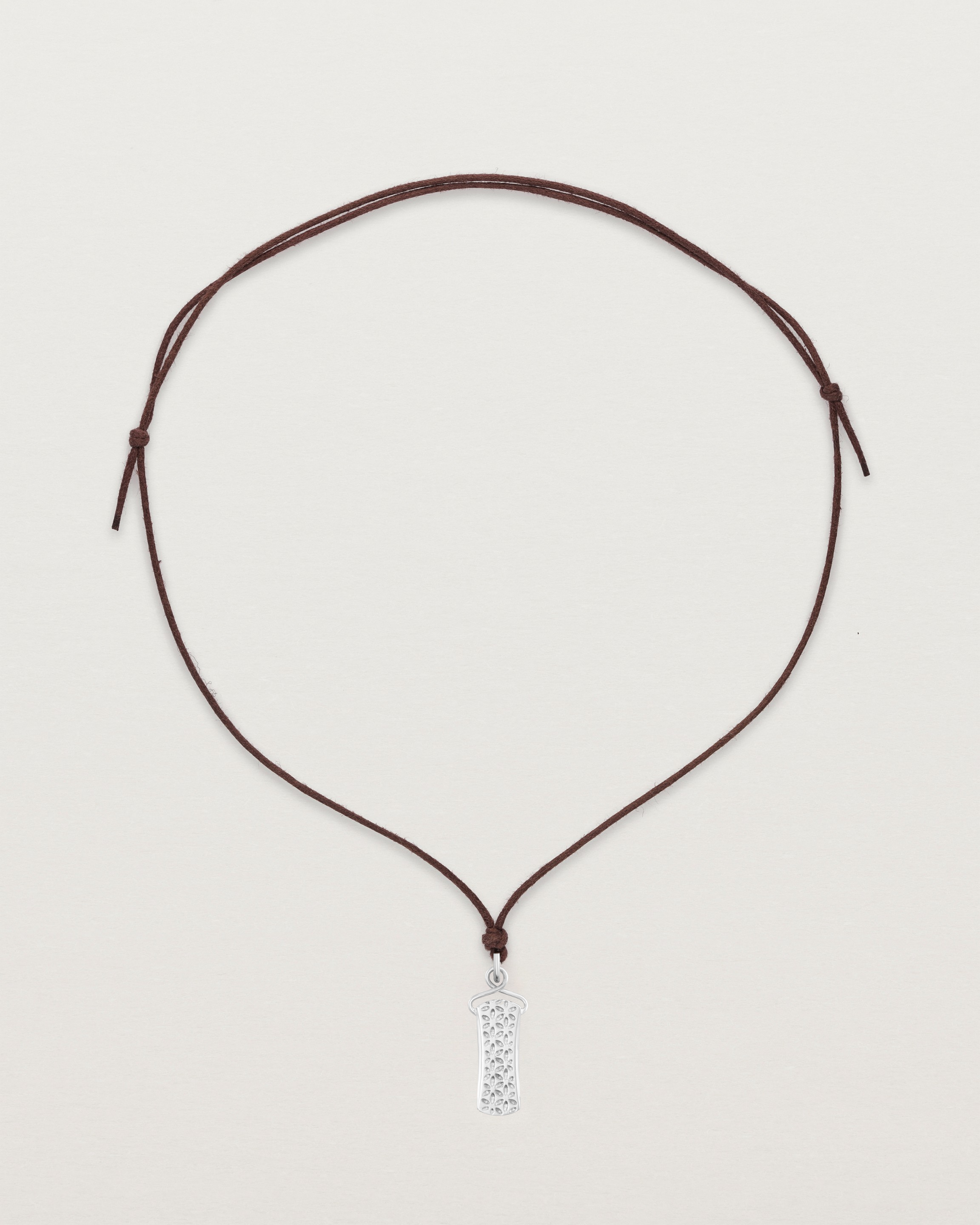 Saira Necklace | Cotton Cord