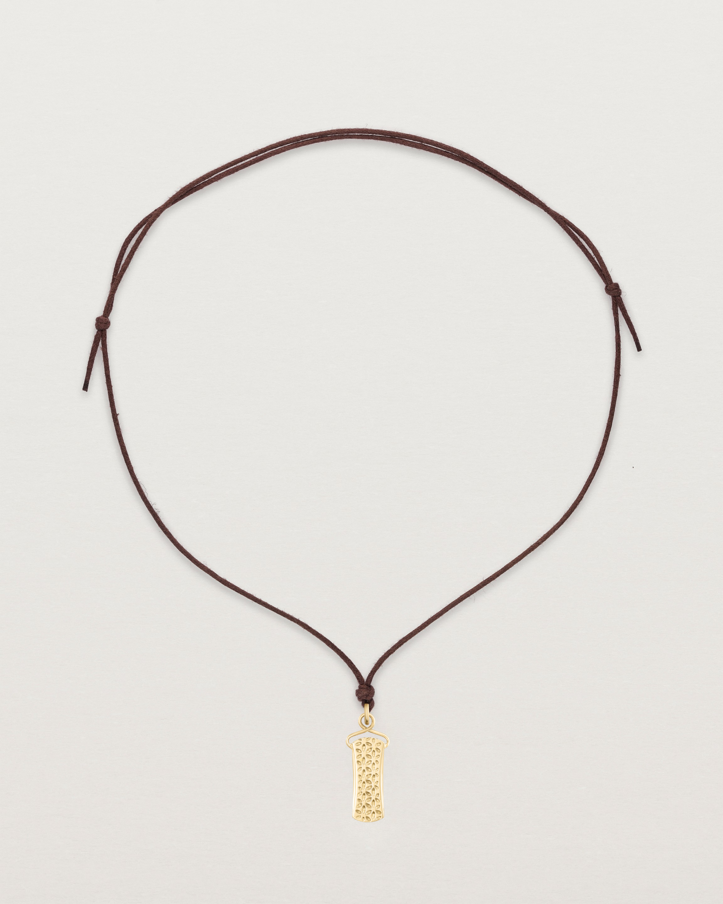 Saira Necklace | Cotton Cord