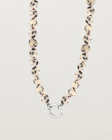 Sana Charm Necklace | Dalmatian Jasper