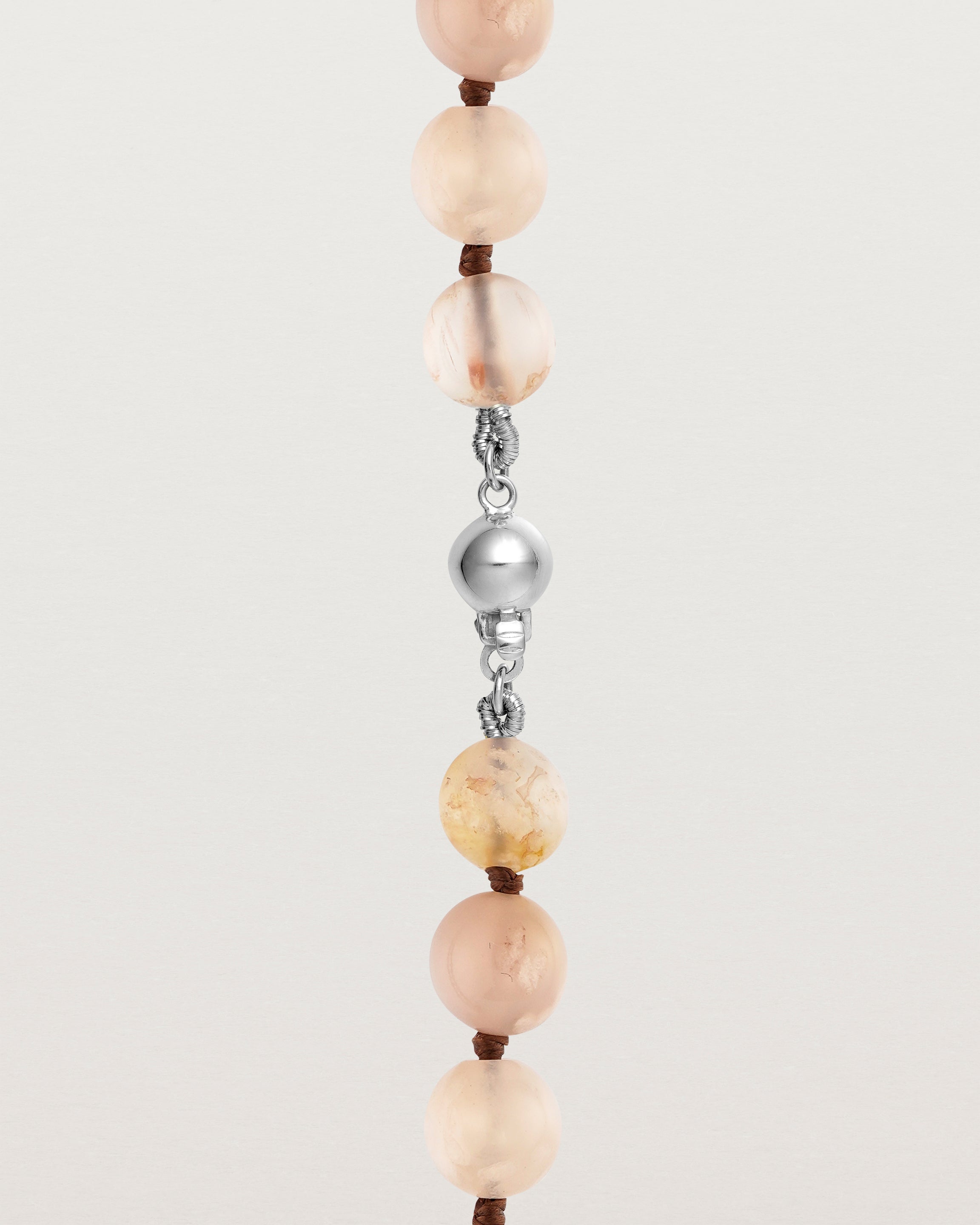 Sashi Necklace | Cherry Blossom Agate