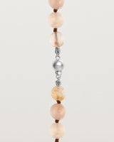 Sashi Necklace | Cherry Blossom Agate