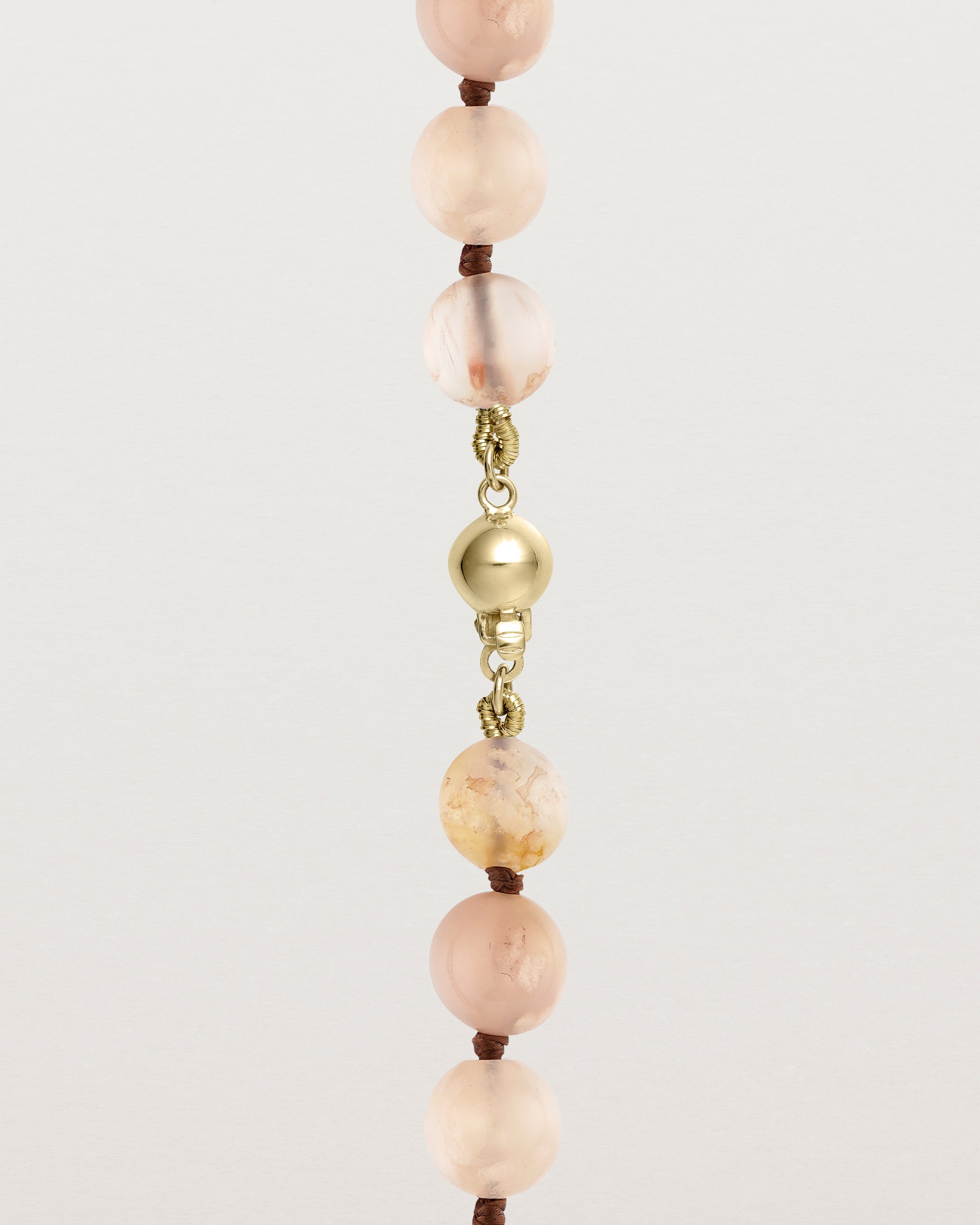 Sashi Necklace | Cherry Blossom Agate