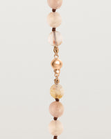 Sashi Necklace | Cherry Blossom Agate