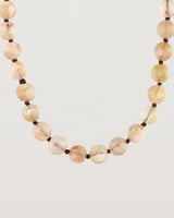 Sashi Necklace | Cherry Blossom Agate