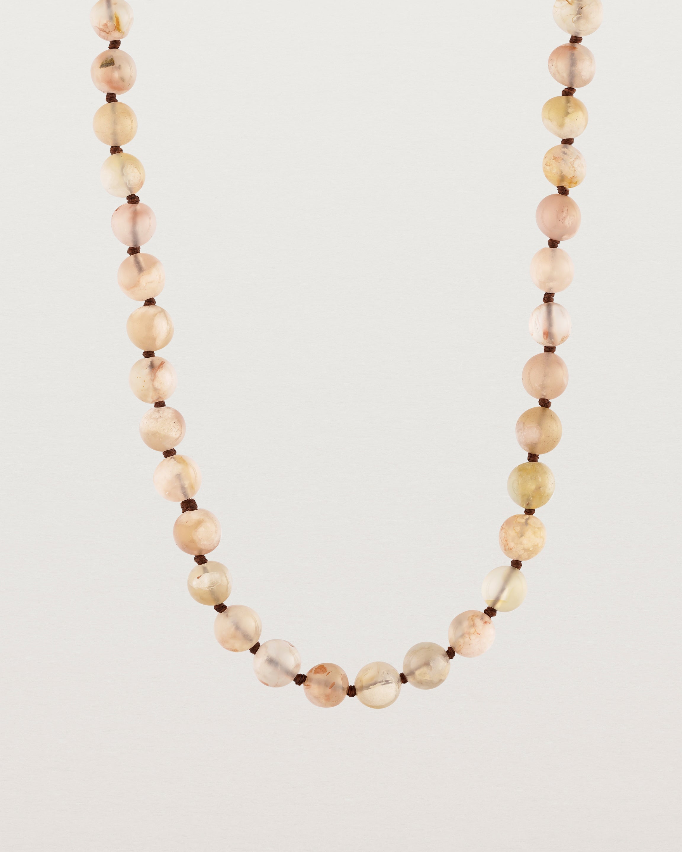 Sashi Necklace | Cherry Blossom Agate