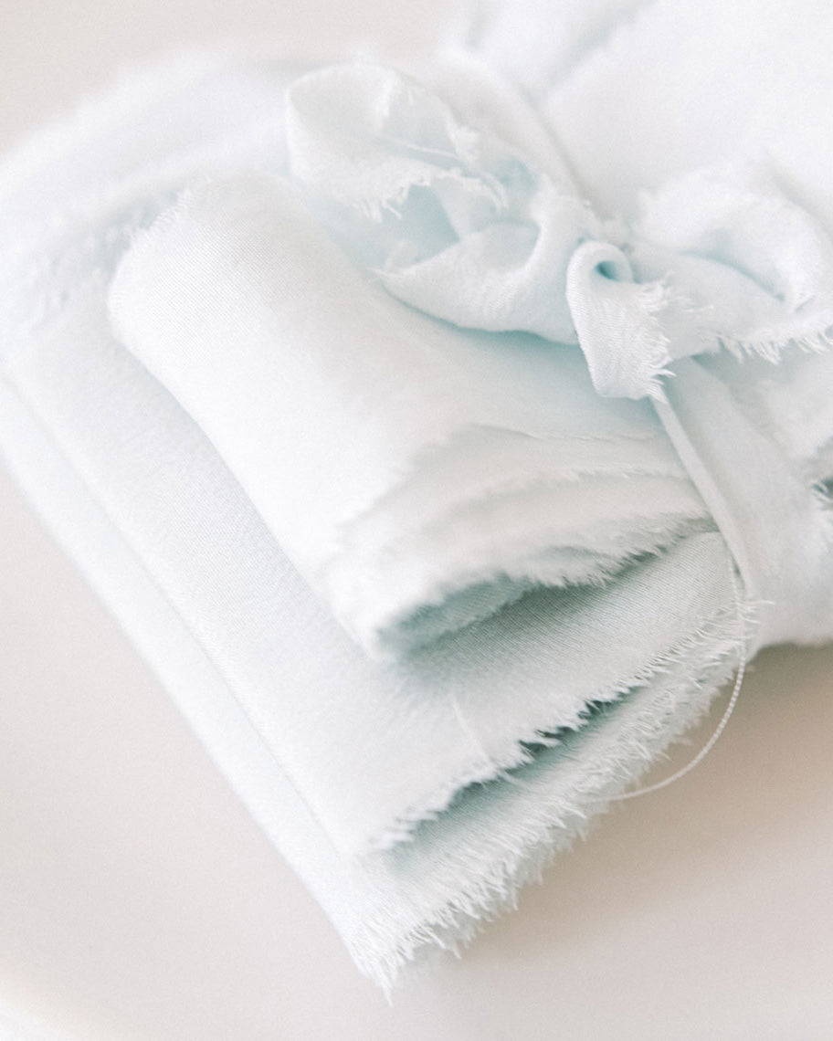 Silk and Bramble Bridal Silk Ribbon | Seychelles Crepe