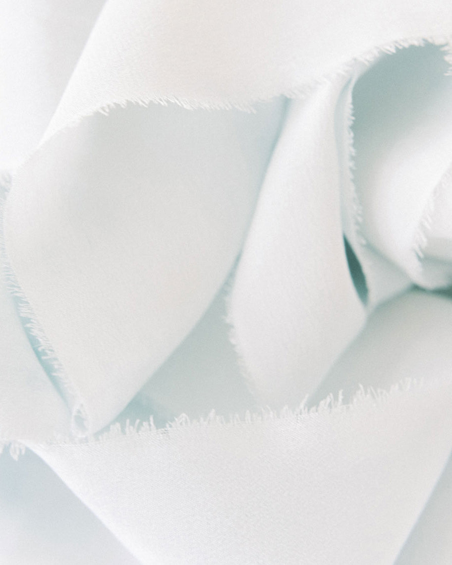 Silk and Bramble Bridal Silk Ribbon | Seychelles Crepe