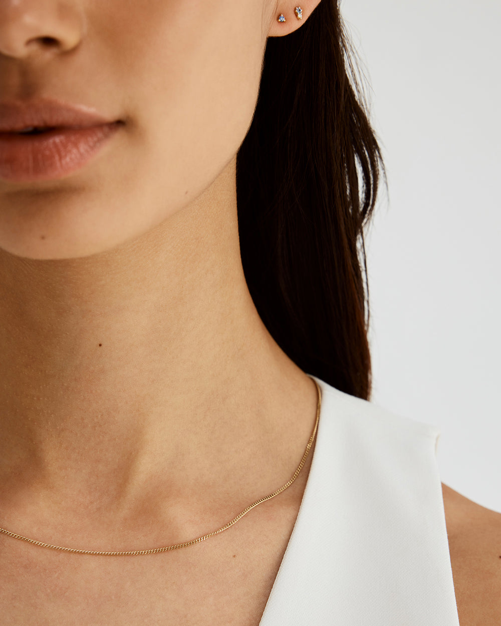 Simple Chain Necklace | Yellow Gold | Natalie Marie Jewellery