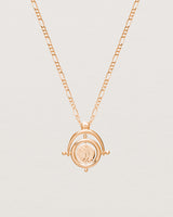 Back of the Solluné Necklace | Rose Gold