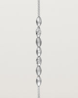 Sterling Silver Chain featuring seven charms