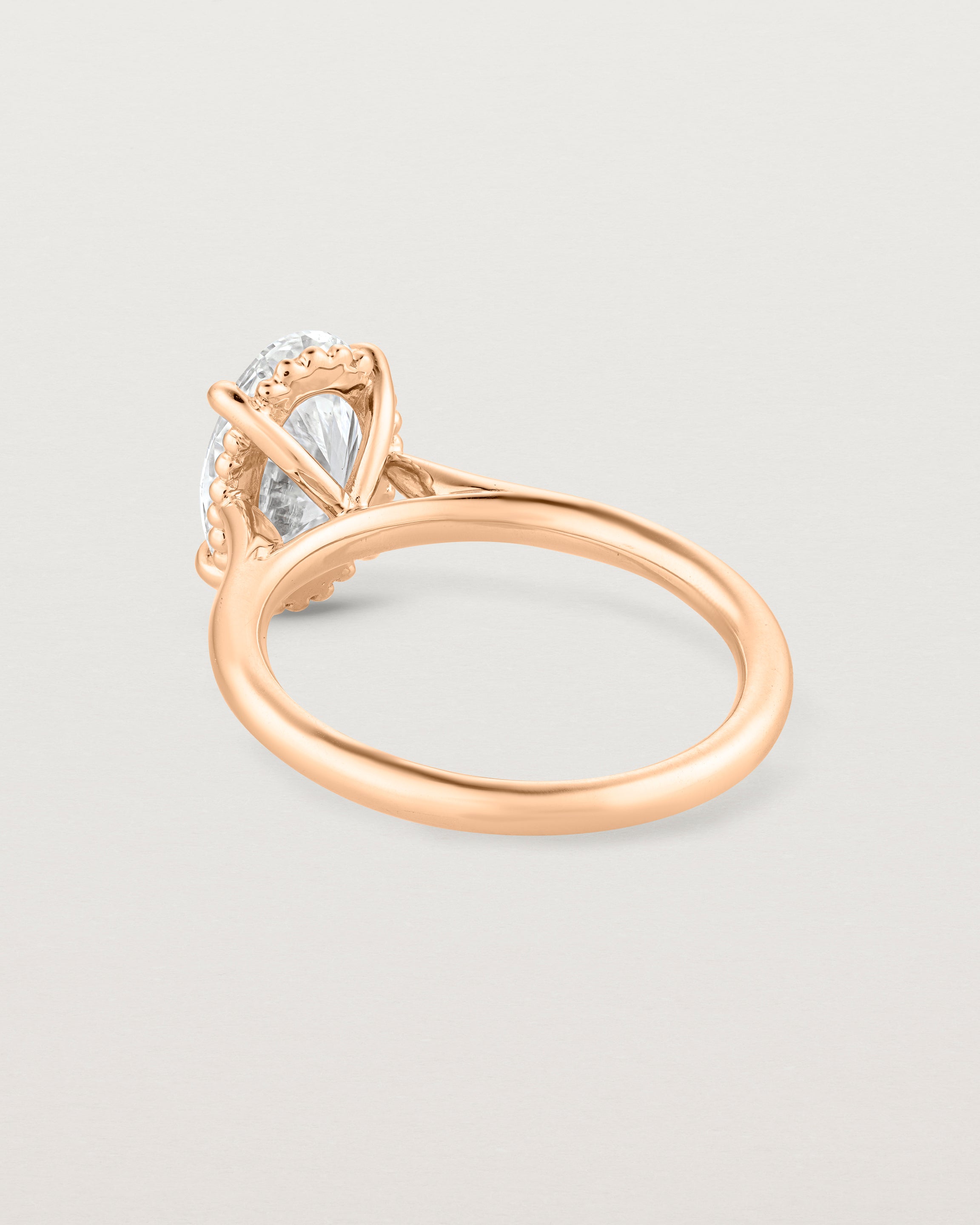 Thea Oval Solitaire | Laboratory Grown Diamond