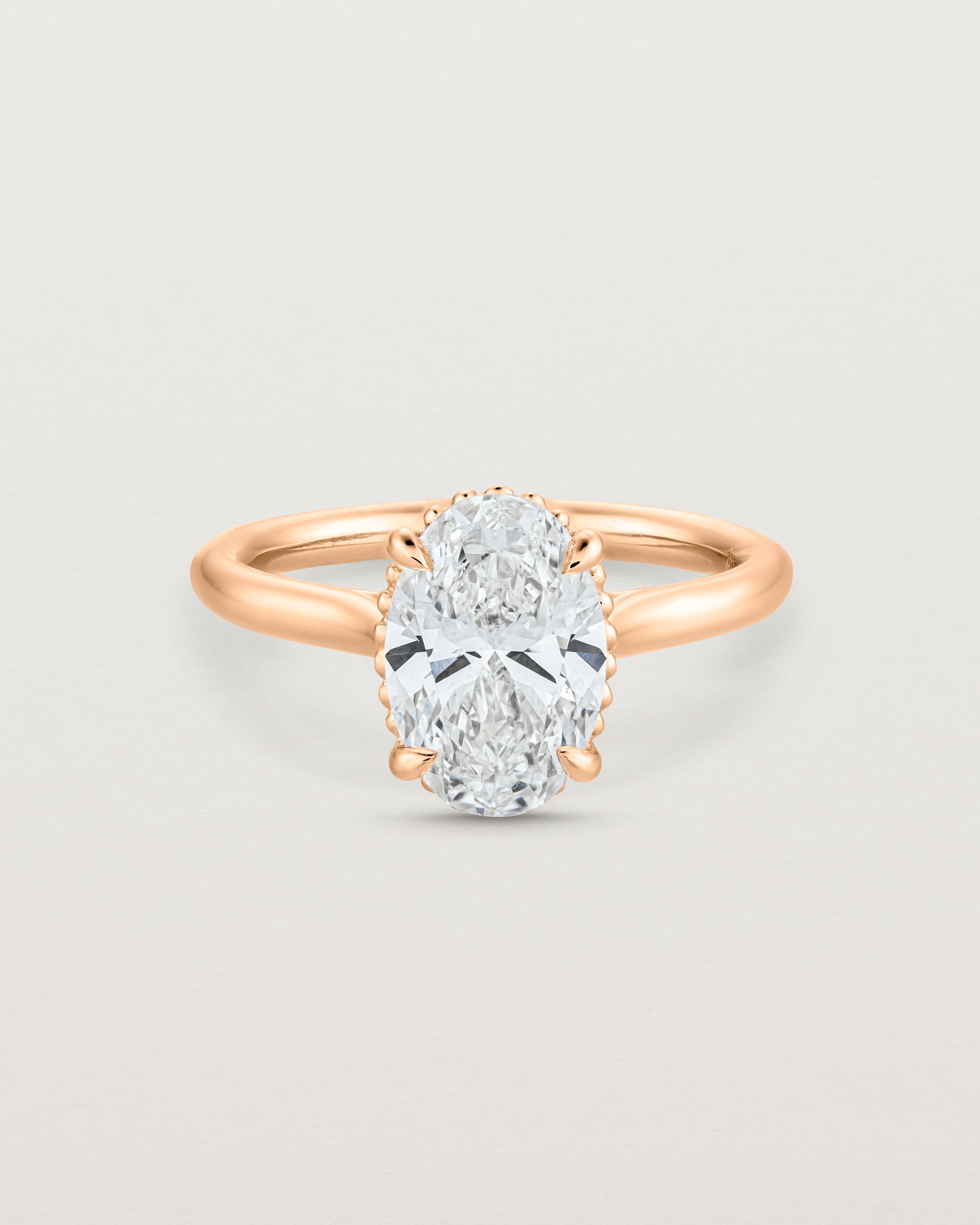 Thea Oval Solitaire | Laboratory Grown Diamond