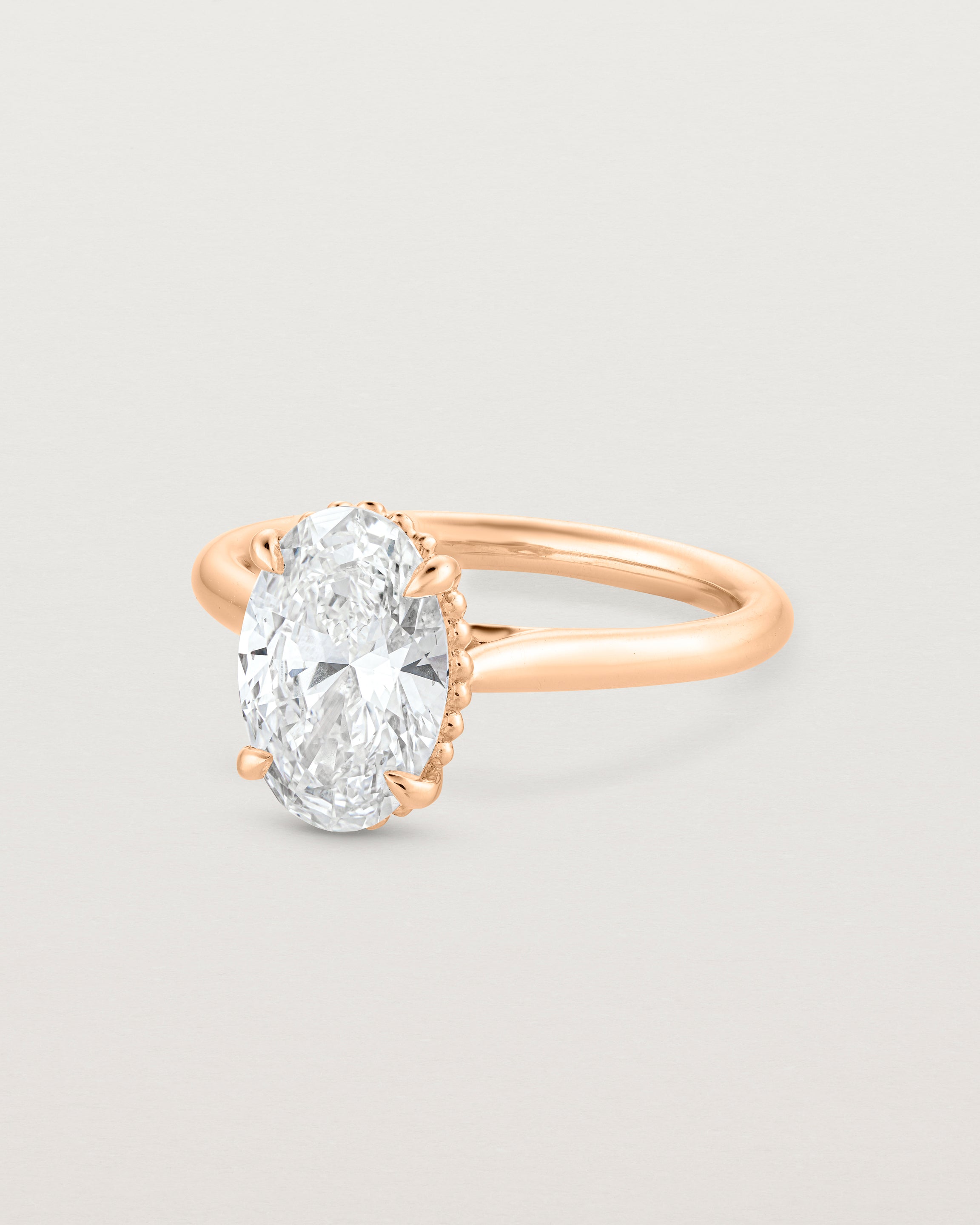 Thea Oval Solitaire | Laboratory Grown Diamond