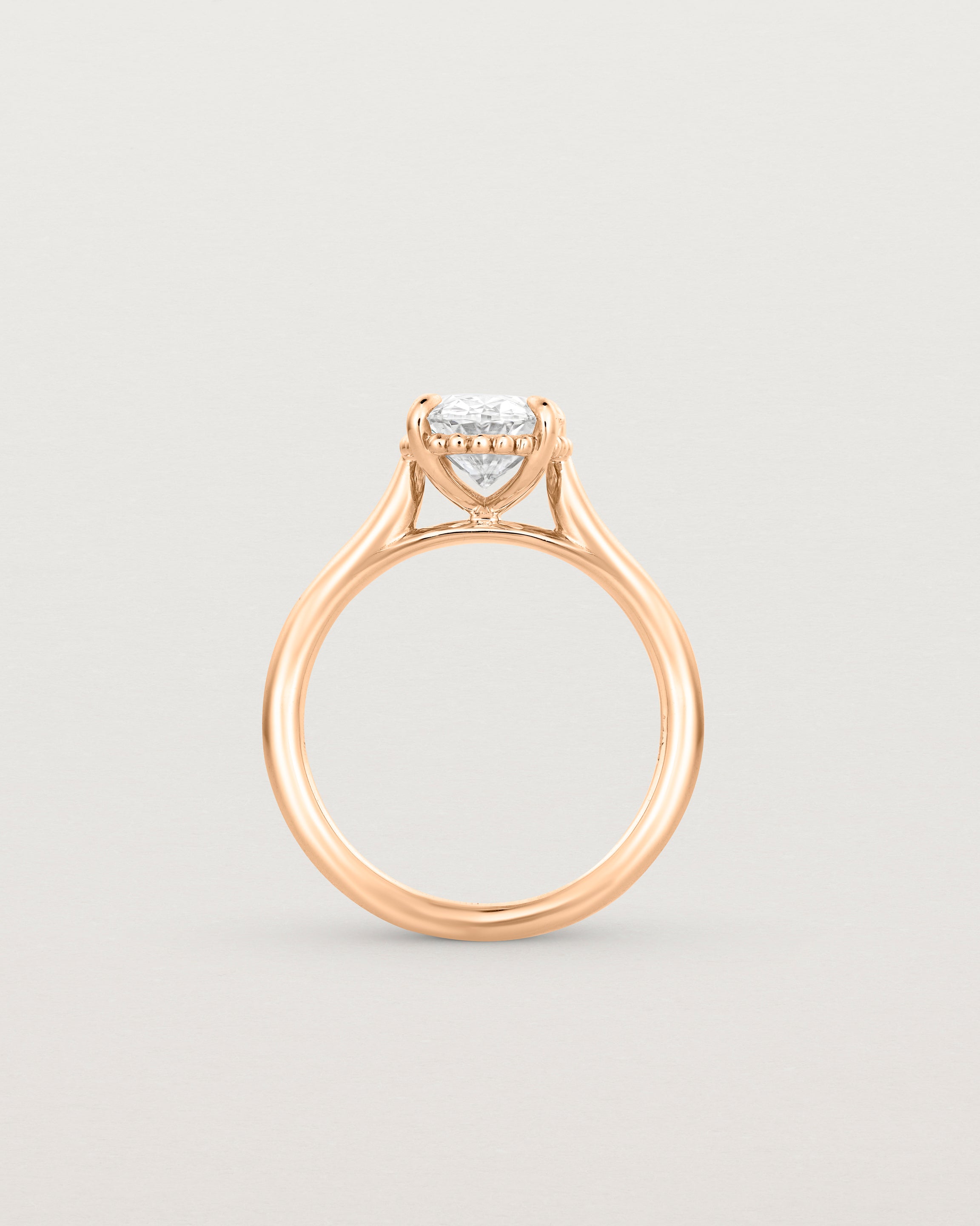 Thea Oval Solitaire | Laboratory Grown Diamond