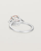 Una Round Trio Ring | Morganite & Diamonds