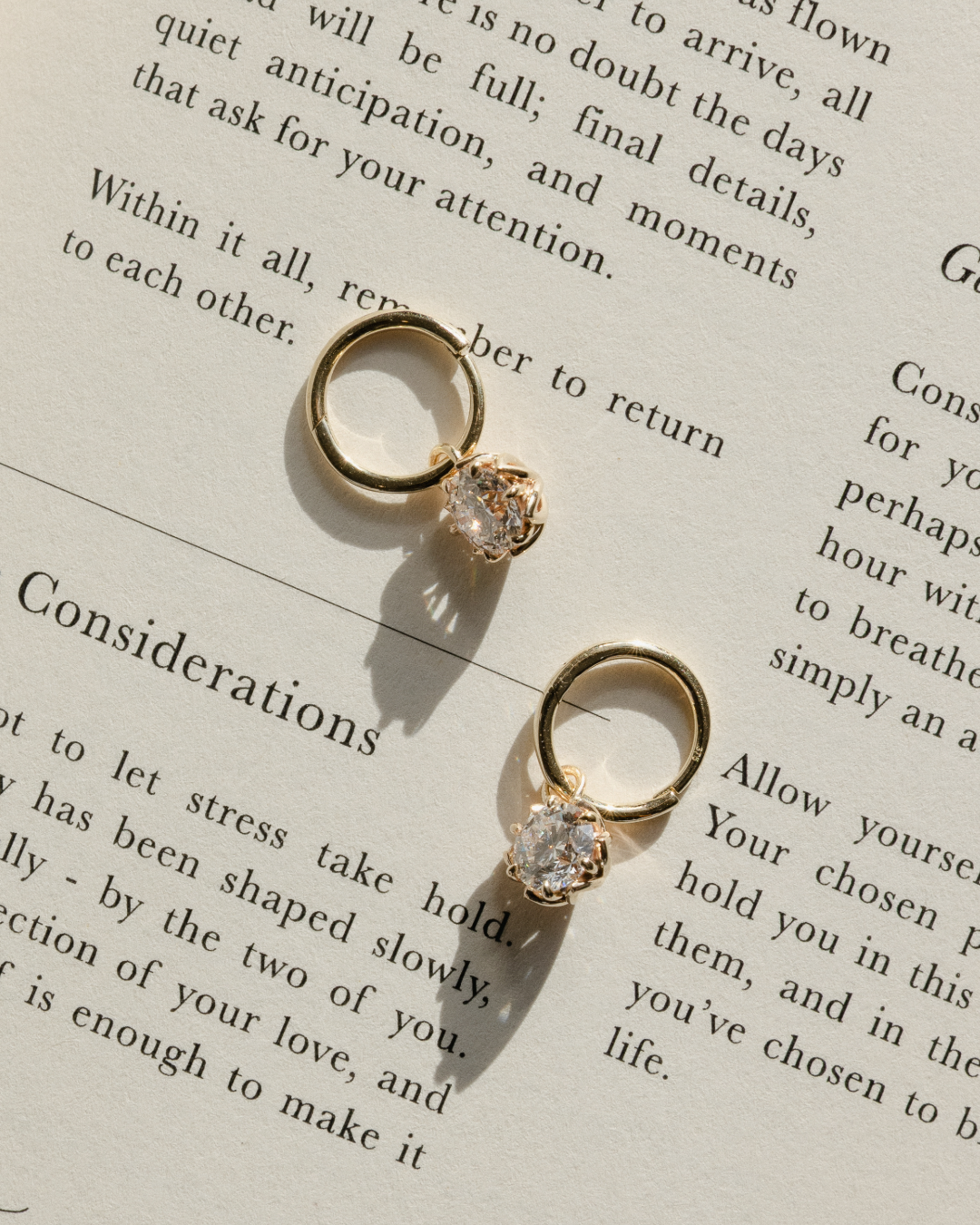 Eirene Hoops | Round Laboratory Grown Diamonds