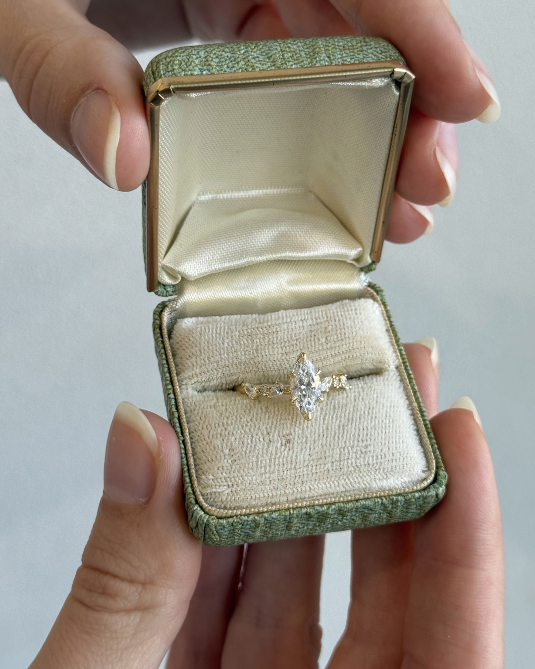 Daphne Solitaire | Marquise Laboratory Grown Diamond