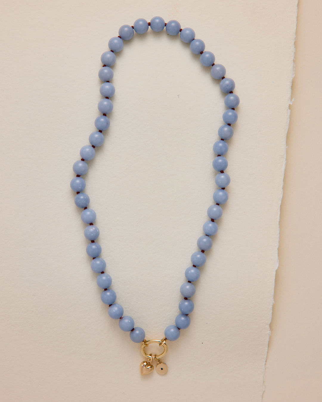 Sana Charm Necklace | Angelite