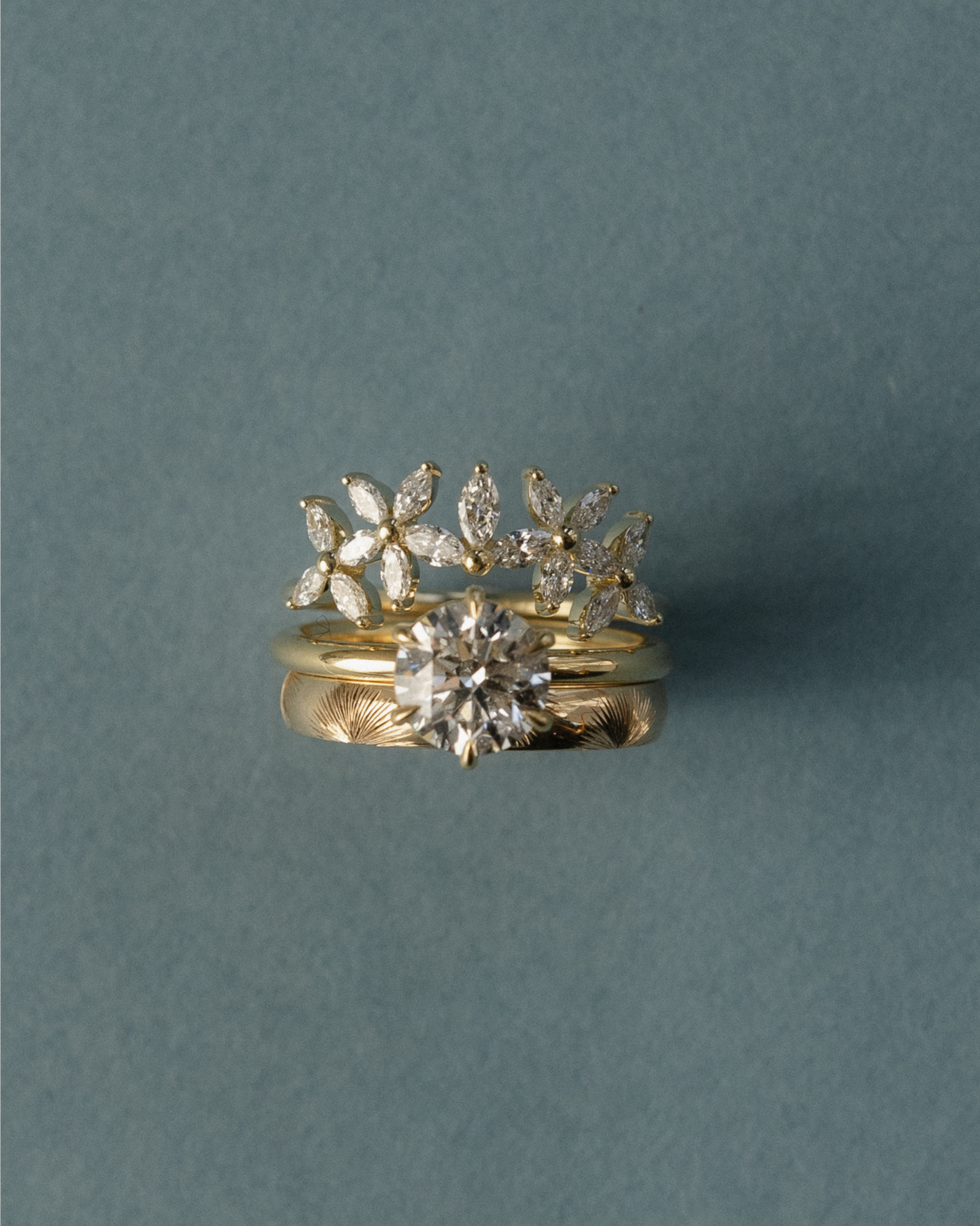 Fleur Crown Ring | Laboratory Grown Diamonds