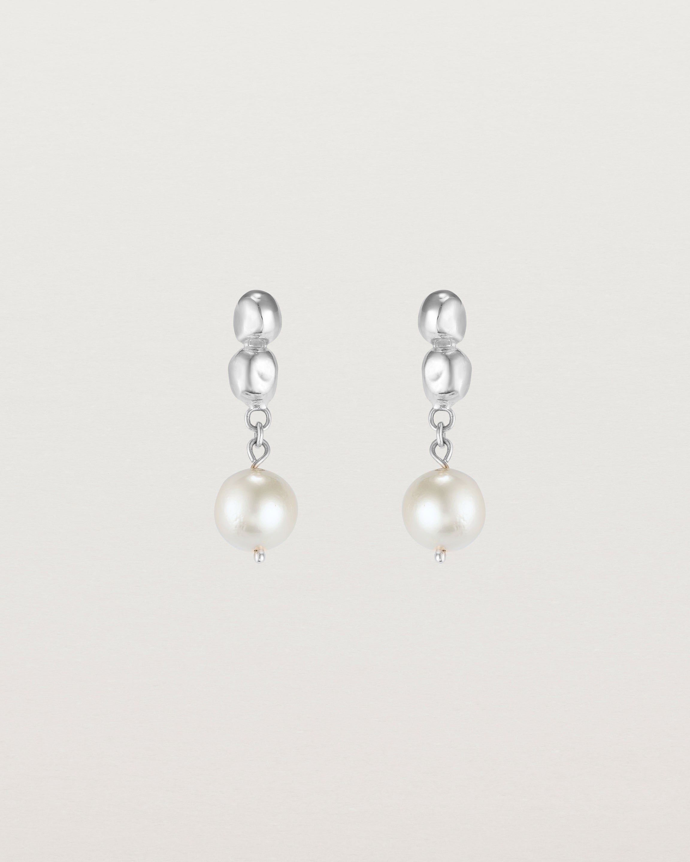 Us Earrings | Pearl