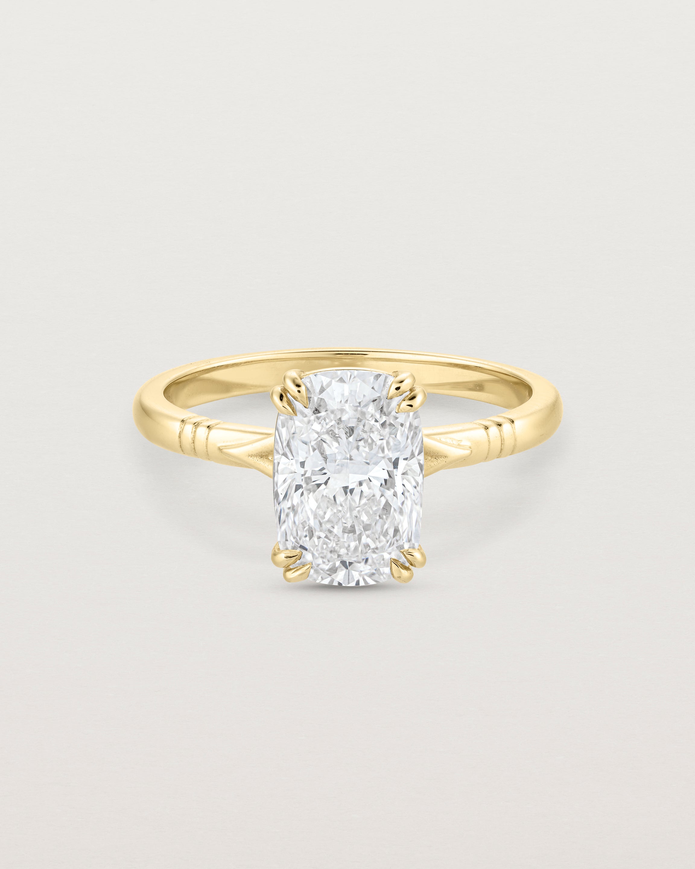 Vintage Elongated Cushion Solitaire | Laboratory Grown Diamond