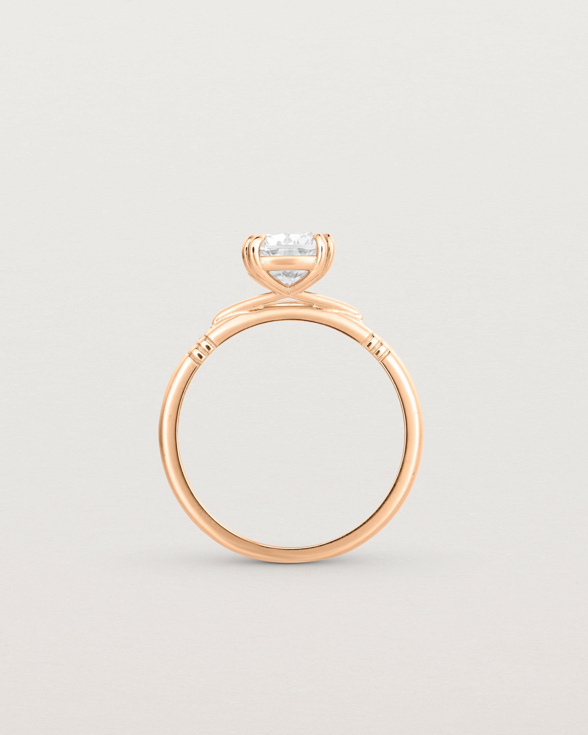 Vintage Elongated Cushion Solitaire | Laboratory Grown Diamond