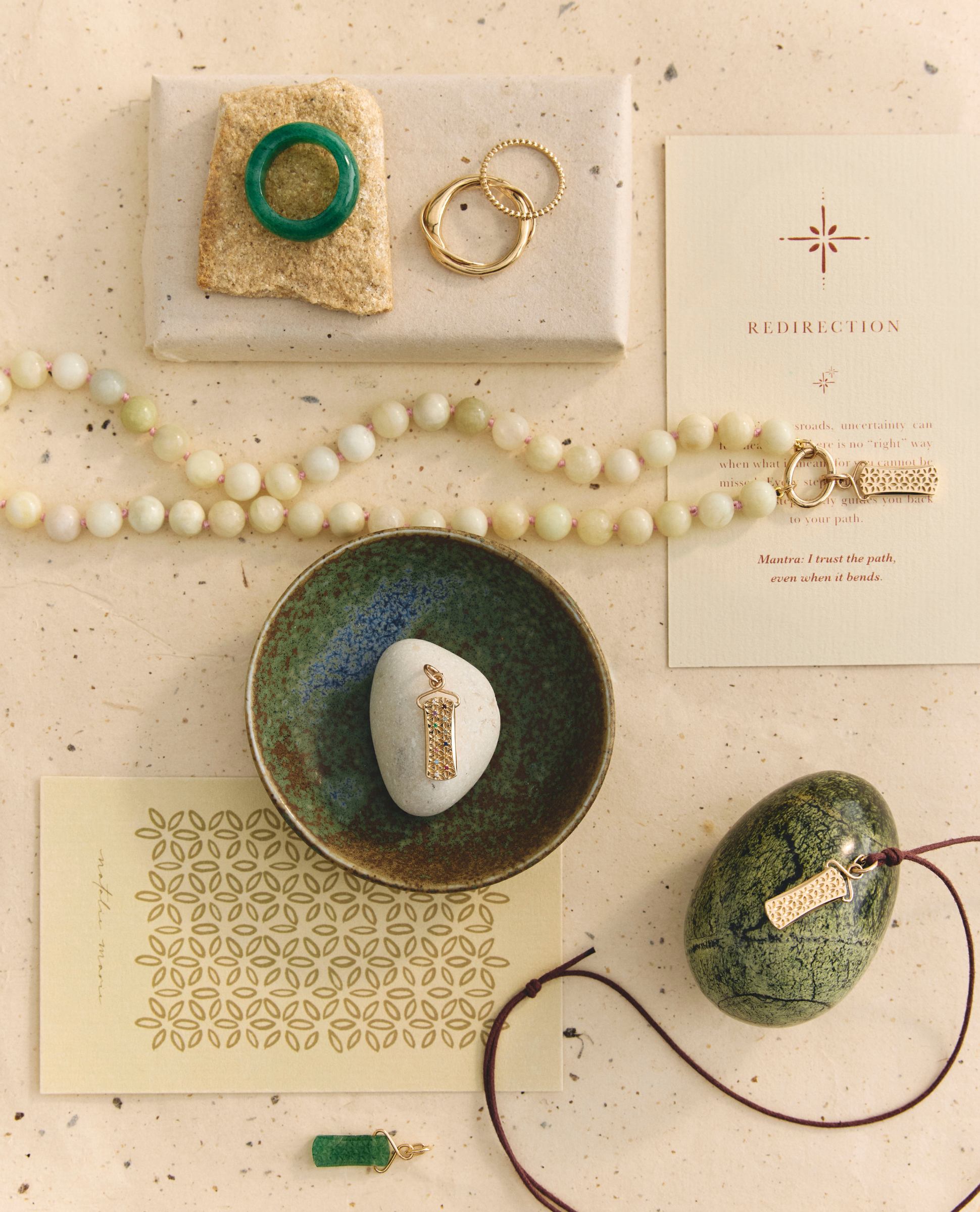Saira Necklace | Cotton Cord