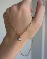 Eirene Necklace | Round Laboratory Grown Diamond