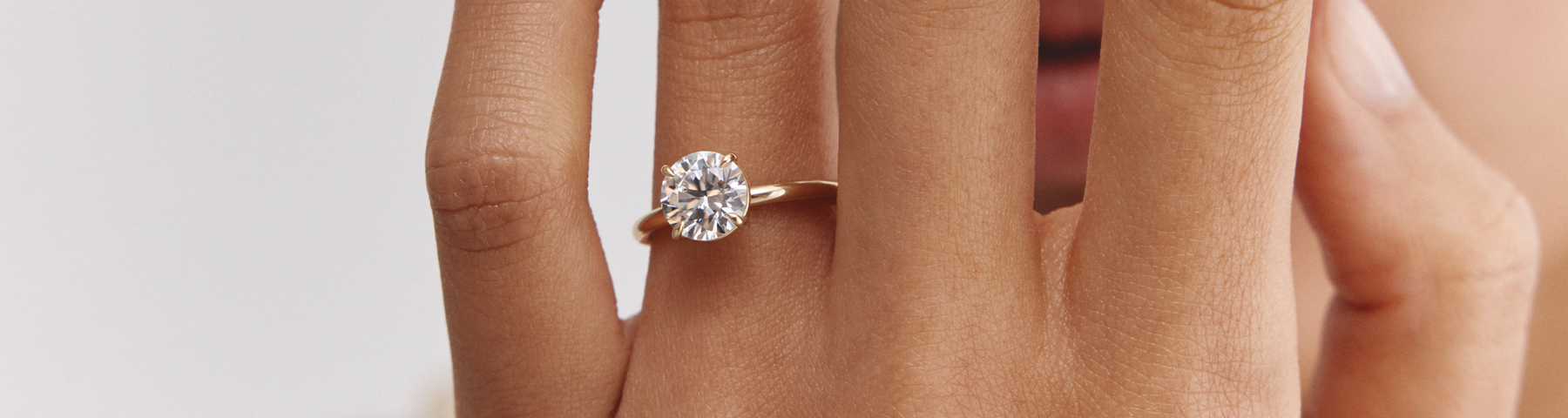 Tulip Round Solitaire | Laboratory Grown Diamond