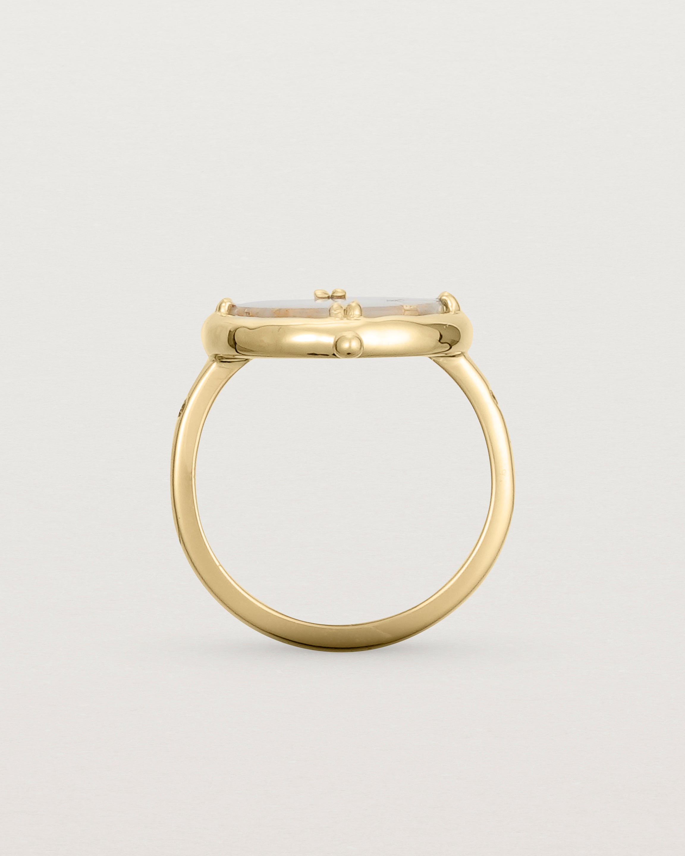 Standing view of A Moment of Stillness | Gold in Quartz | Yellow Gold.