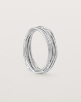 The Kamali Ring in Sterling Silver.