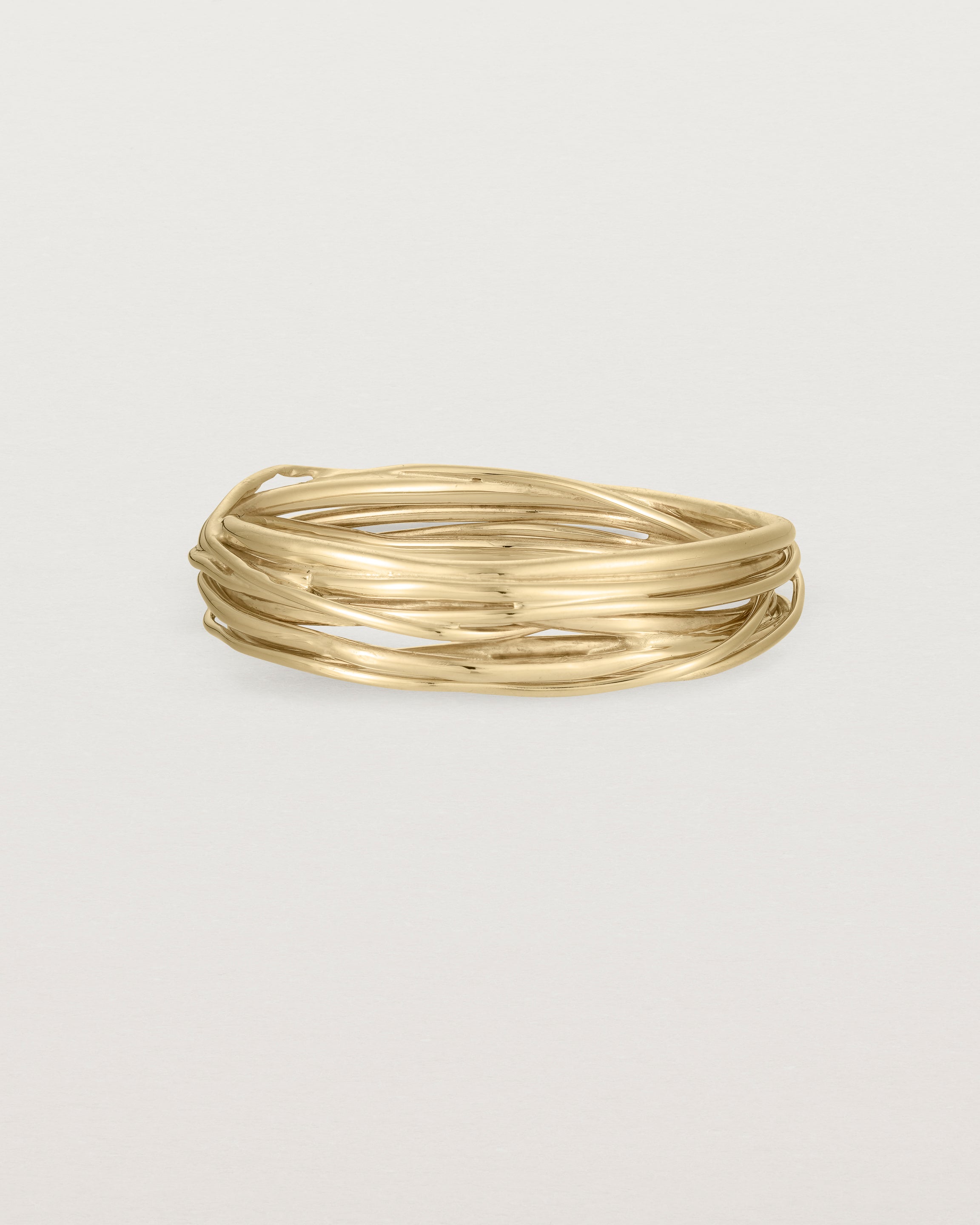 The Kamali Ring in Yellow Gold.