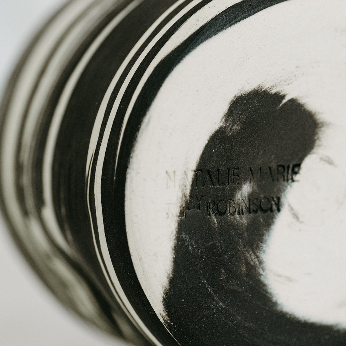 Ruby Robinson Dimple Mug | Marble