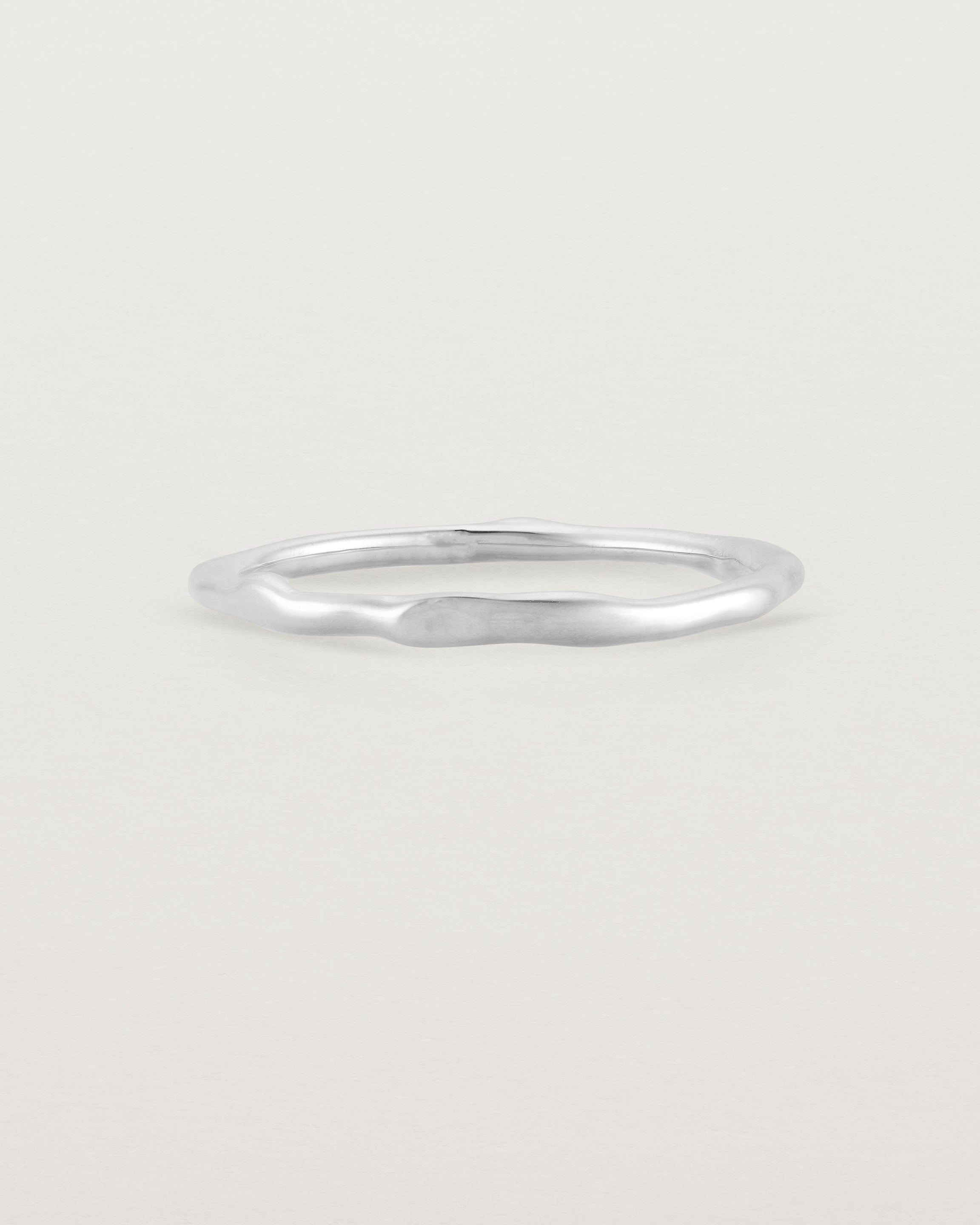 The Organic Stacking Ring in Sterling Silver
